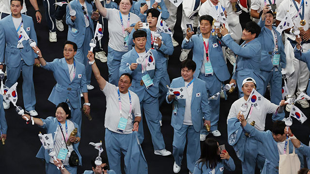 ‘파리의 기적’ 쓴 올림픽 대한민국 선수단 금의환향