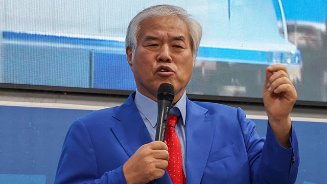 전광훈 “윤 대통령실 비서관 만나”…‘지원요청’ 질문엔 답변 회피