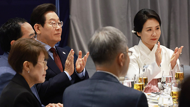 대통령실 “이 대통령, 재미동포와 만찬 간담회…노고 격려”