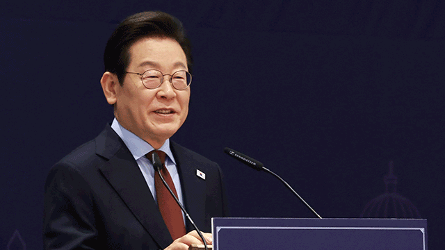 이 대통령, 재미동포 만나 “굳건한 한미 동맹 기여해주셔서 감사”